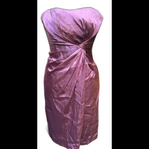 Davids Bridal Size 2 Rosewood Knot Strapless Dress